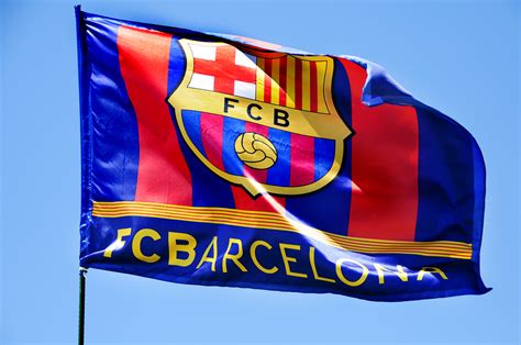 barca flag without logo history